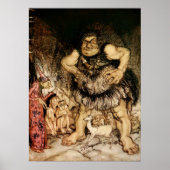 巨人ガリガントゥアと邪悪な老魔術師 ポスター (正面)