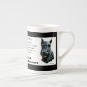 巨人シュナウザー愛は贈り物 ボーンチャイナマグカップ (右)