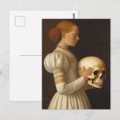 巨人スカルヴィンテージ絵を描の ポストカード (正面/裏面)