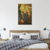 巨人ホールの鍾乳石と鍾乳石 キャンバスプリント (インサイチュ (寝室))