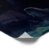 巨人モーテン・ウィンゲとのトールの戦い ポスター (角)