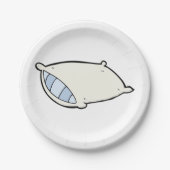 巨人漫画の枕 ペーパープレート (正面)