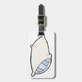 巨人漫画の枕 ラゲッジタグ (正面縦)