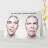 巨人50番目の誕生日カード(G版) カード (黄色い花)