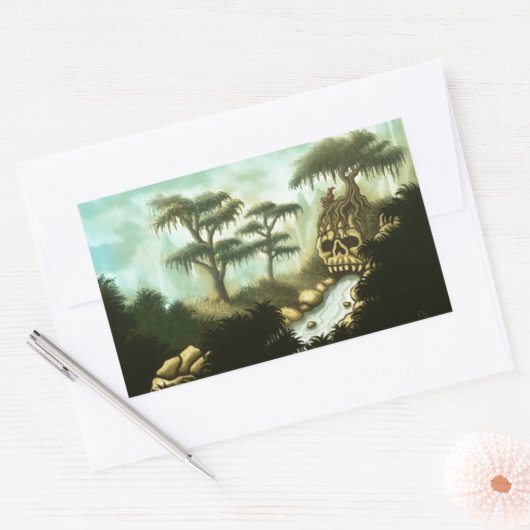 巨人 長方形シール (封筒)