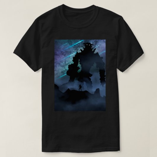 巨像の影 Tシャツ (デザイン正面)