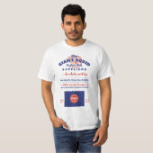 巨大いか漁業収入 Tシャツ (正面フル)