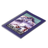 巨大いけな雪だるま式ポスター作成格言 ノートブック (左側)