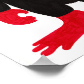 巨大うさぎ ポスター (角)