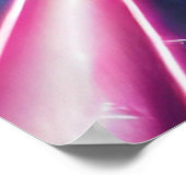 巨大おもしろいな猫と恐竜の宇宙 ポスター (角)