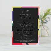 巨大おもしろいな珍しい結婚式招待状 招待状 (スタンド正面)