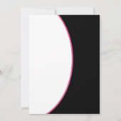 巨大おもしろいな珍しい結婚式招待状 招待状 (裏面)