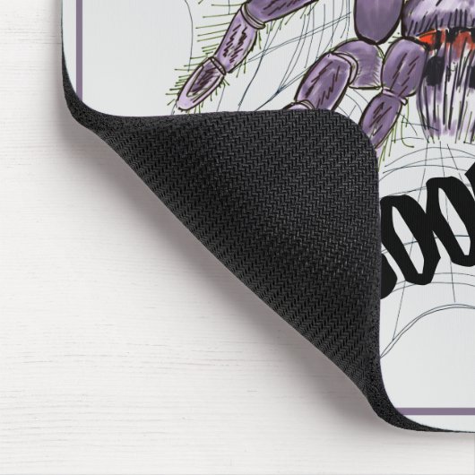 巨大くもの巣インクスケッチ マウスパッド (コーナー)