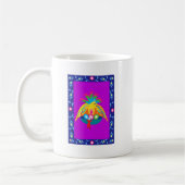 巨大で多彩な鳥 コーヒーマグカップ (左)