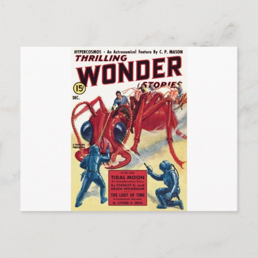 巨大で赤い蟻 ポストカード (正面)