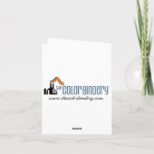 巨大なでき損ないの映画の挨拶またはメッセージカード カード (裏面)