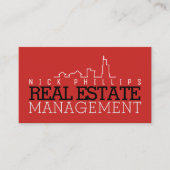 巨大なはっきりしたスタイルを立てます 名刺 (正面)