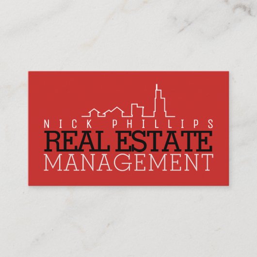 巨大なはっきりしたスタイルを立てます 名刺 (正面)