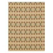 巨大なひまわり草黄色の古ヴィンテージ絵画 テーブルクロス (正面)