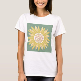 巨大なひまわり Tシャツ