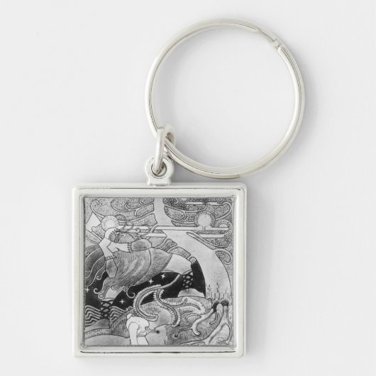 巨大なオークの木は削減されます キーホルダー (正面)