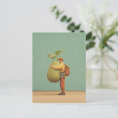 巨大なカボチャ・ハグ シーズンポストカード (スタンド正面)