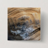 巨大なカメの甲羅 缶バッジ (正面)