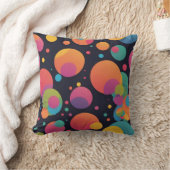 巨大なカラフルなドット クッション (ブランケット)