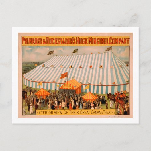 巨大なキャンバスシアターのミニストリービュー ポストカード (正面)