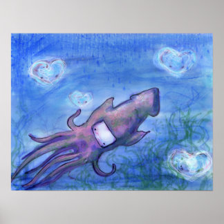 巨大なクラゲのコピー ポスター