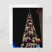 巨大なクリスマスツリー シーズンポストカード (正面/裏面)