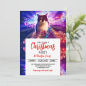 巨大なクリスマス猫 招待状 (スタンド正面)