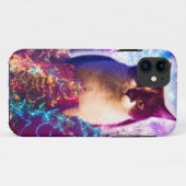 巨大なクリスマス猫 Case-Mate iPhoneケース (裏面(横))