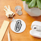 巨大なクリップ キーホルダー