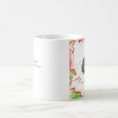 「巨大なケシ」のマグ コーヒーマグカップ (中央)