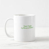 「巨大なケシ」のマグ コーヒーマグカップ (左)