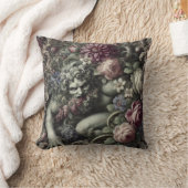 🎭巨大なコメディー – ゴシックビクトリアン クッション (ブランケット)