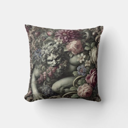 🎭巨大なコメディー – ゴシックビクトリアン クッション (正面)