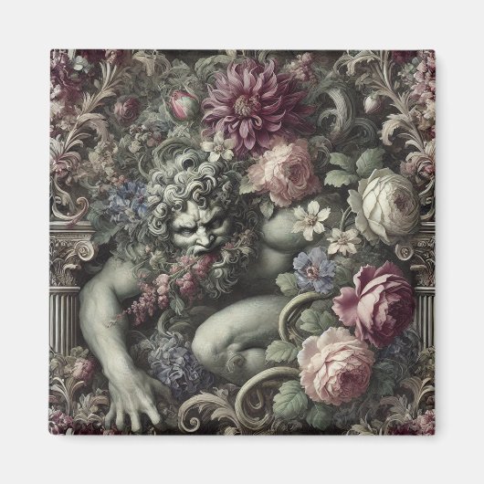 🎭巨大なコメディー – ゴシックビクトリアン マグネット (正面)