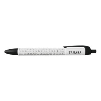 巨大なコンピューターキーボードQWERTY文字の珍品 黒ボールペン