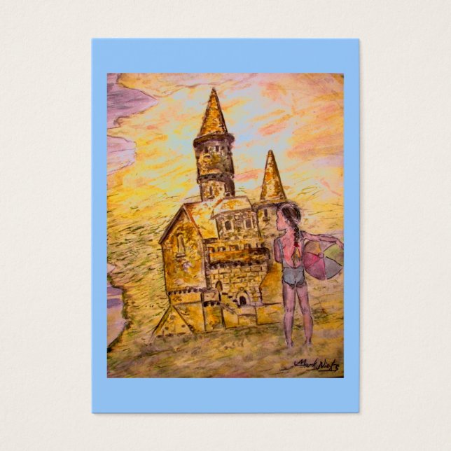 巨大なサンドキャッスル (正面)