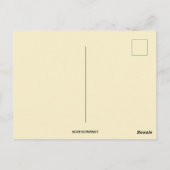 巨大なシェルイースターの挨拶から孵化した雛 ポストカード (裏面)