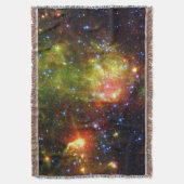 巨大なスターNASAのほこりっぽい死 スローブランケット (正面縦)