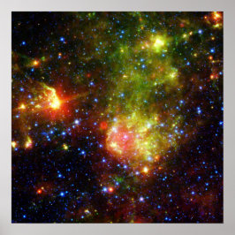 巨大なスターNASAのほこりっぽい死 ポスター
