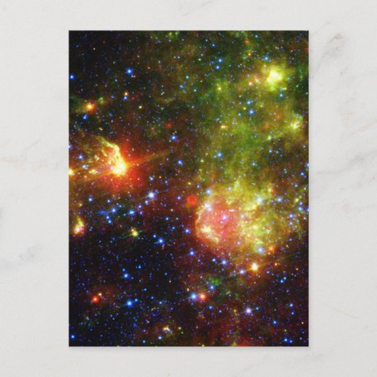 巨大なスターNASAのほこりっぽい死 ポストカード (正面)