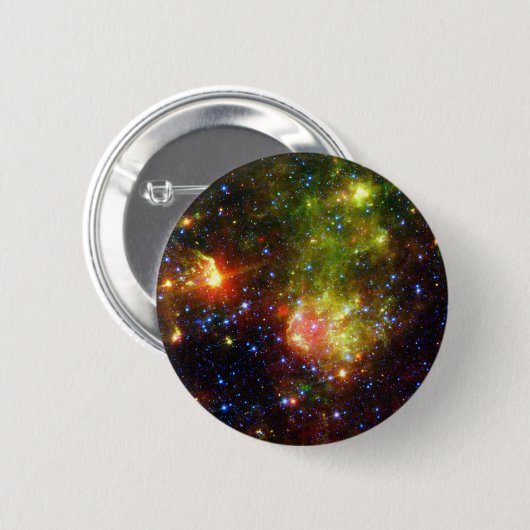 巨大なスターNASAのほこりっぽい死 缶バッジ (正面&裏面)