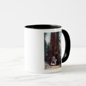 巨大なセコイア旅行 マグカップ (正面右)