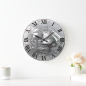 巨大なタコによる攻撃 ラージ壁時計 (ホーム)