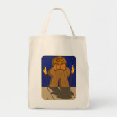 巨大なティキのゲームのピース漫画アート トートバッグ (正面)