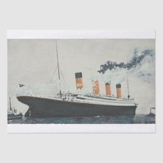 巨大なティッシュペーパー 薄葉紙 (正面)